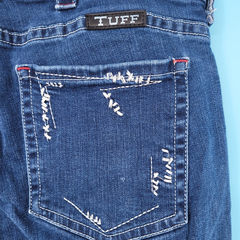 Cowgirl Tuff Co Straight Leg Jeans Womens 36 Western Denim Embroidered